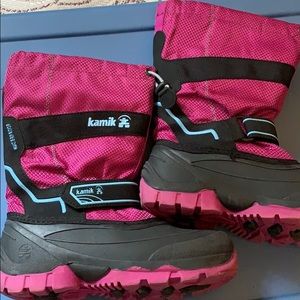 Kamik waterproof snow boots.